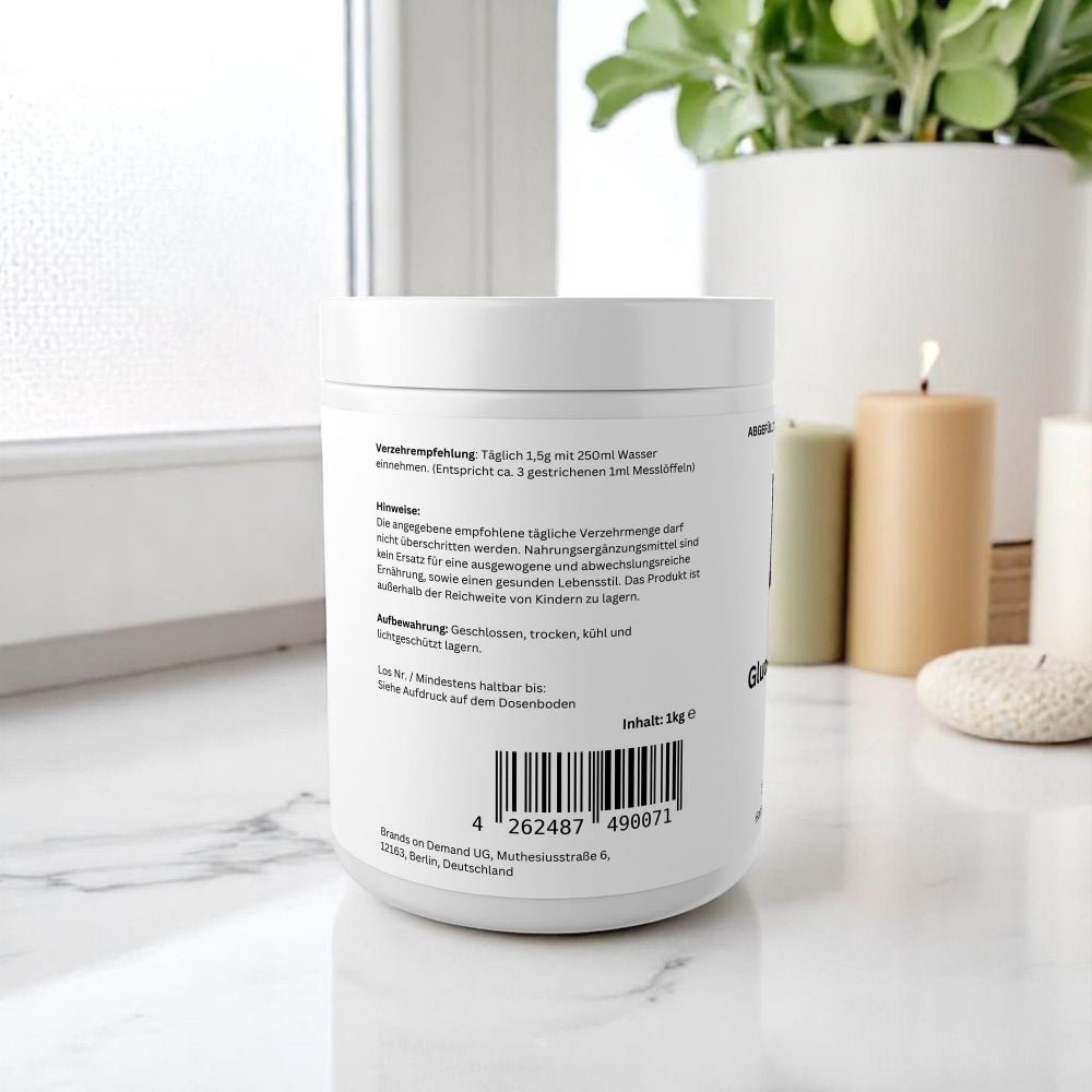 Glucosamin Pulver - 1.000g - wellness formel