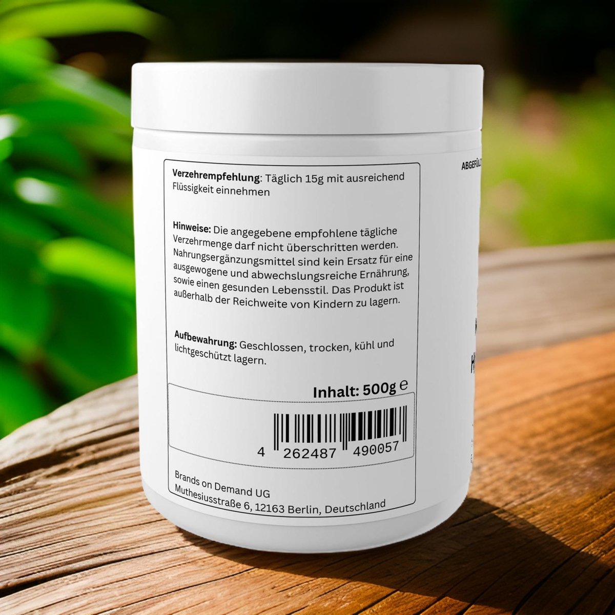 Kollagen Pulver - 500g - wellness formel