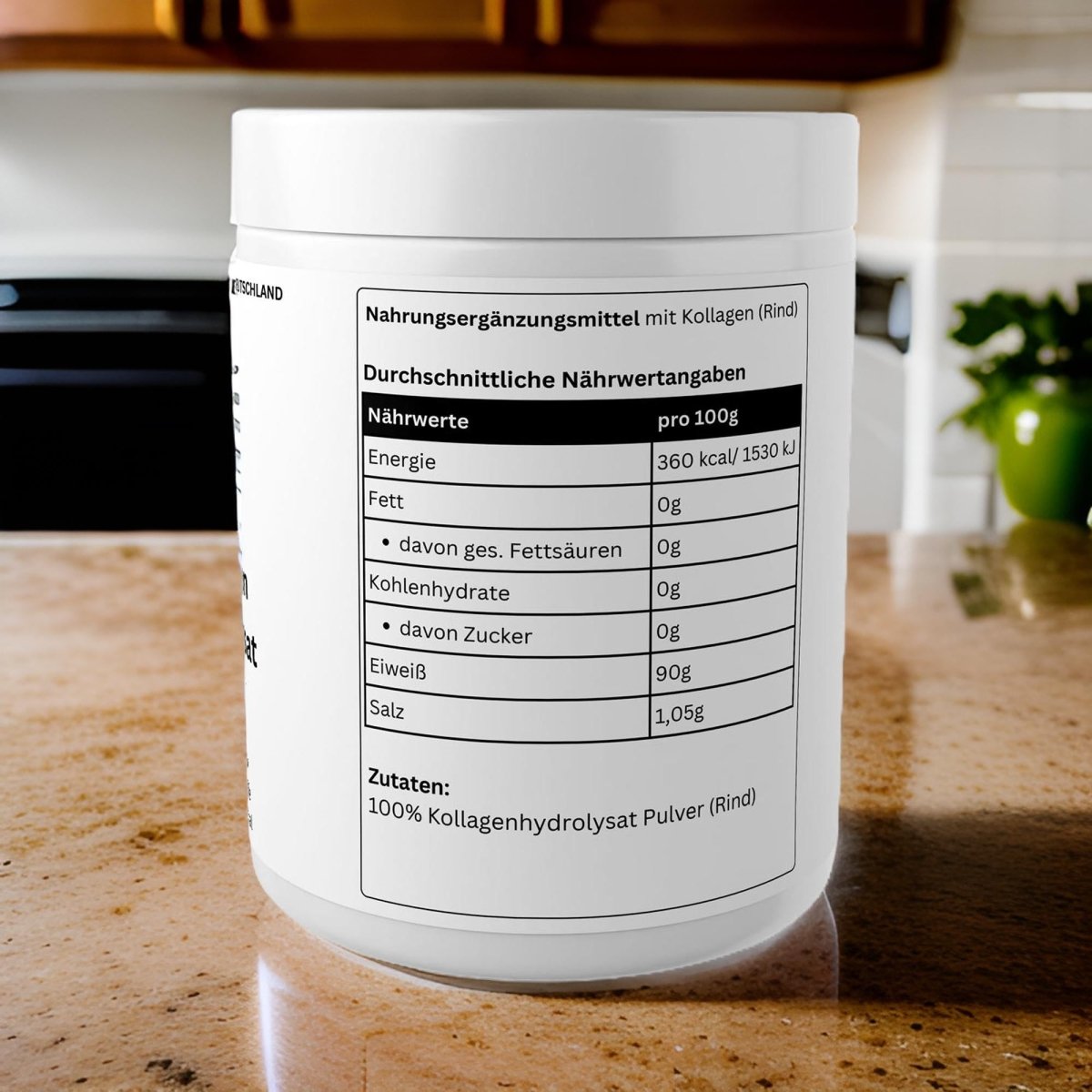 Kollagen Pulver - 500g - wellness formel