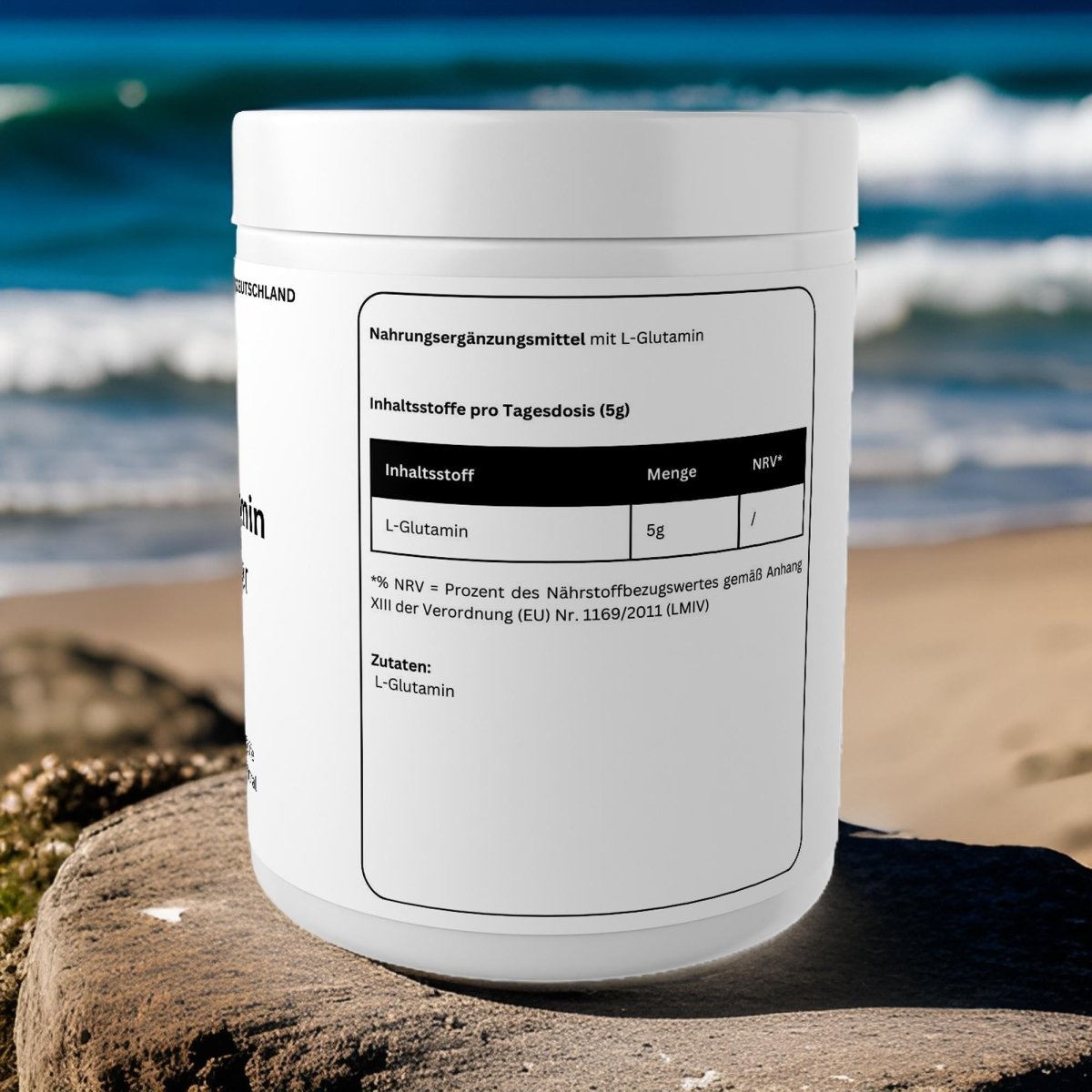 L - Glutamin Pulver - 500g - wellness formel