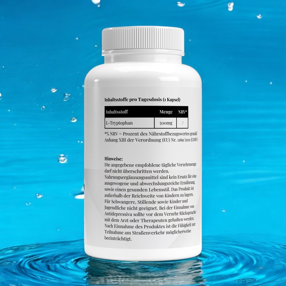 L - Tryptophan - 90 Kapseln - wellness formel