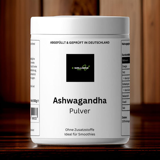 Ashwagandha Pulver - 500g - wellness formel
