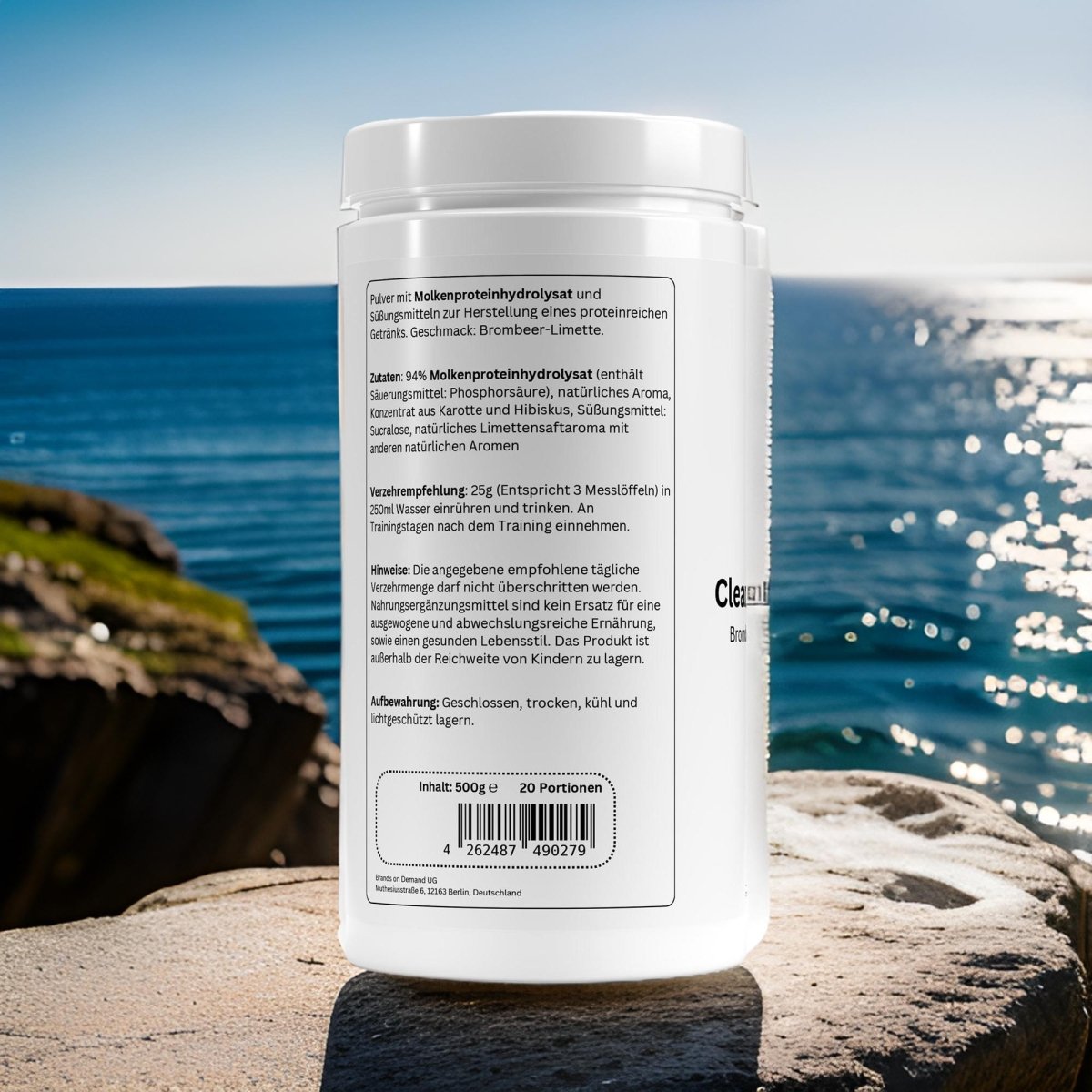 Clear Whey Protein Brombeere - Limette - 500g - wellness formel