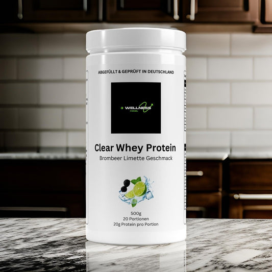 Clear Whey Protein Brombeere - Limette - 500g - wellness formel