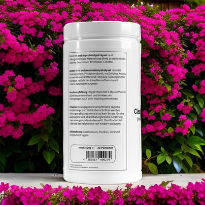 Clear Whey Protein Brombeere - Limette - 500g - wellness formel