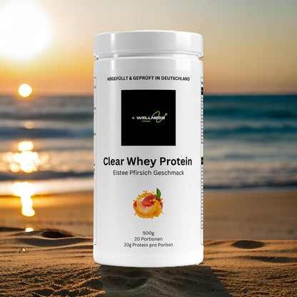 Clear Whey Protein Eistee Pfirsich - 500g - wellness formel