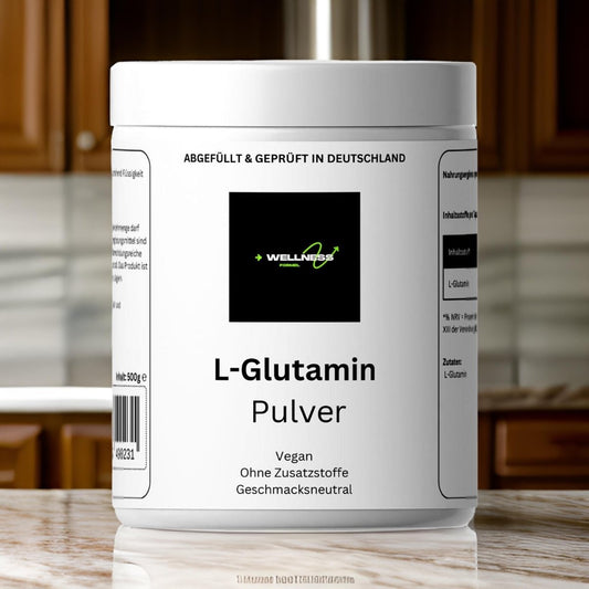 L - Glutamin Pulver - 500g - wellness formel