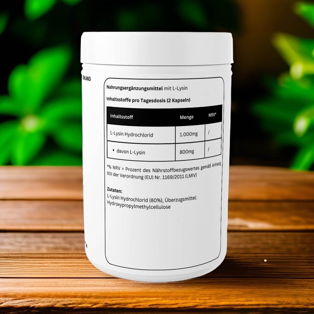 L - Lysin Kapseln - wellness formel