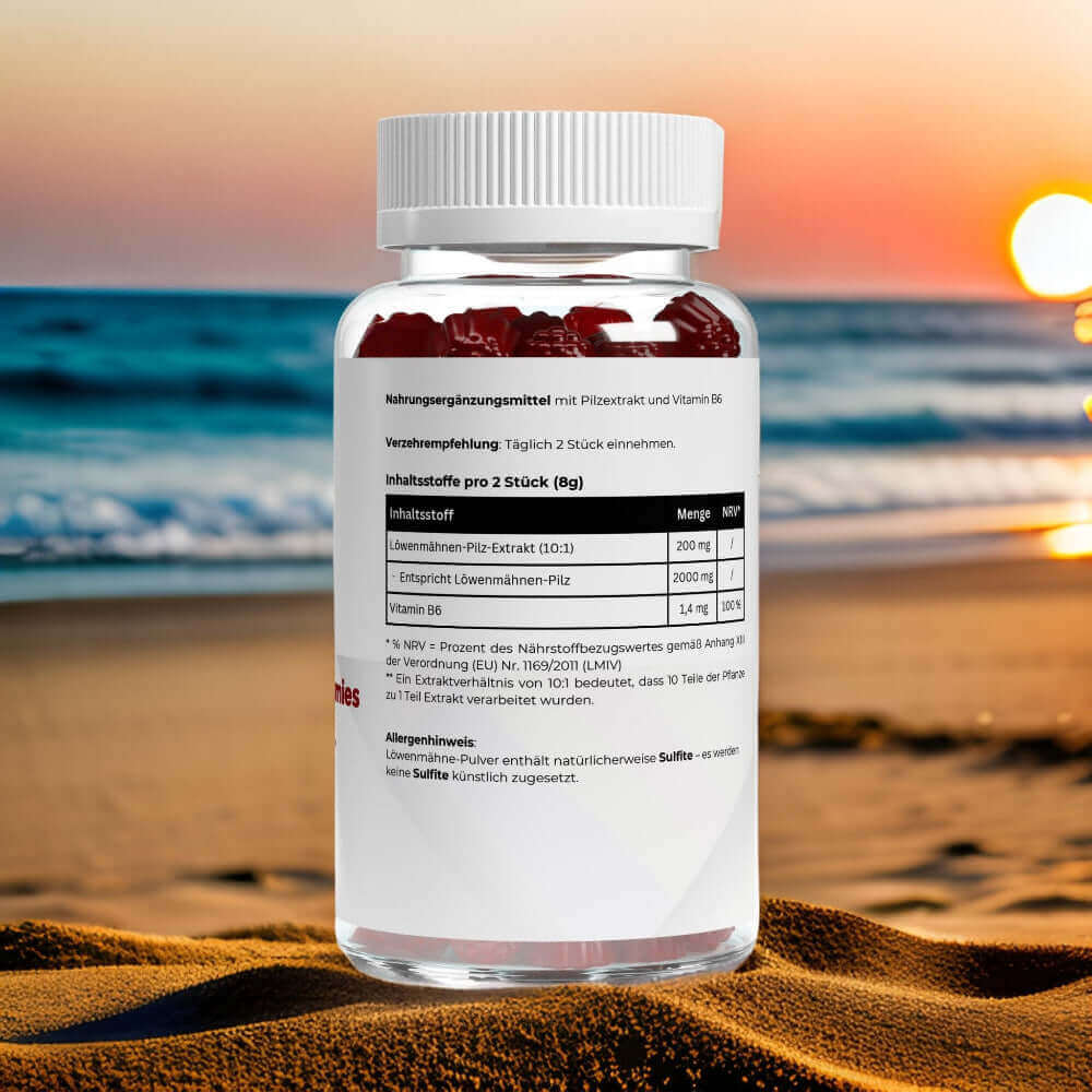 Löwenmähne Gummies von Wellness Formel 