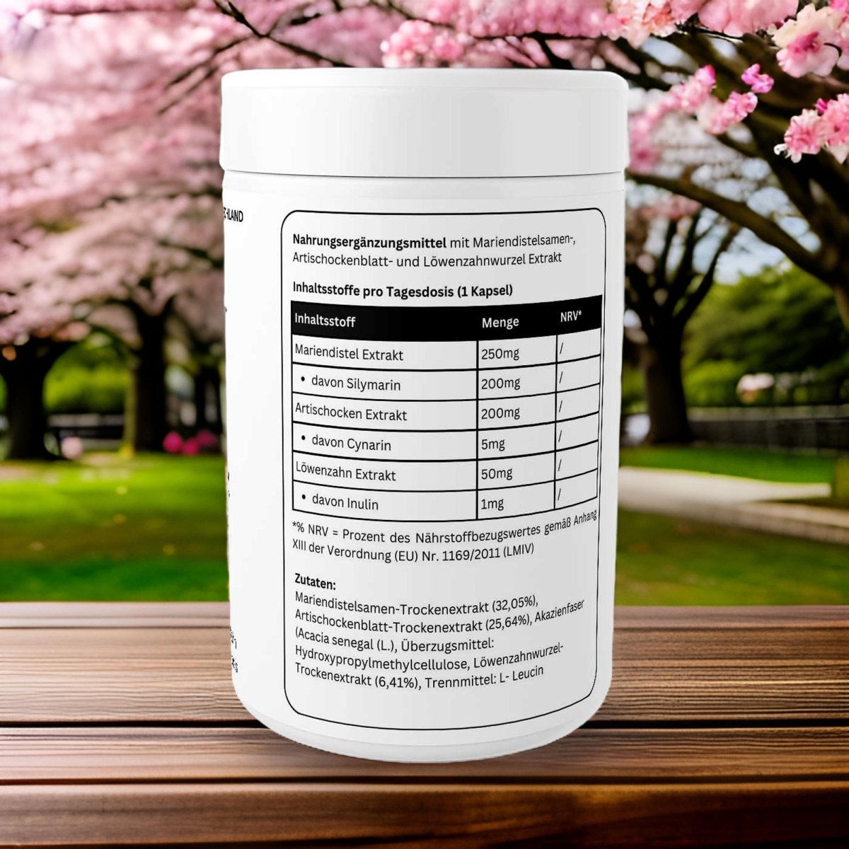 Mariendistel Artischocke Löwenzahn Komplex - wellness formel