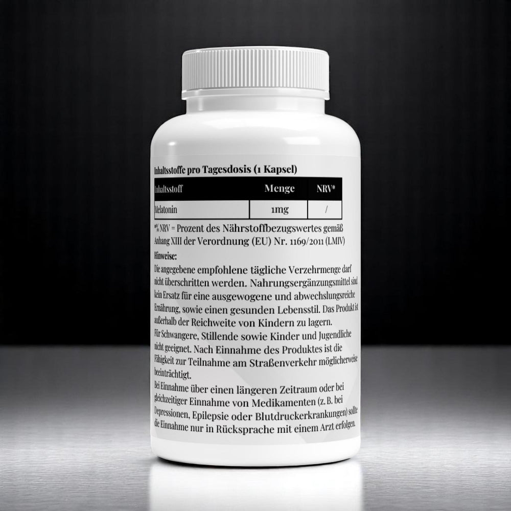 Melatonin - 75 Kapseln - wellness formel