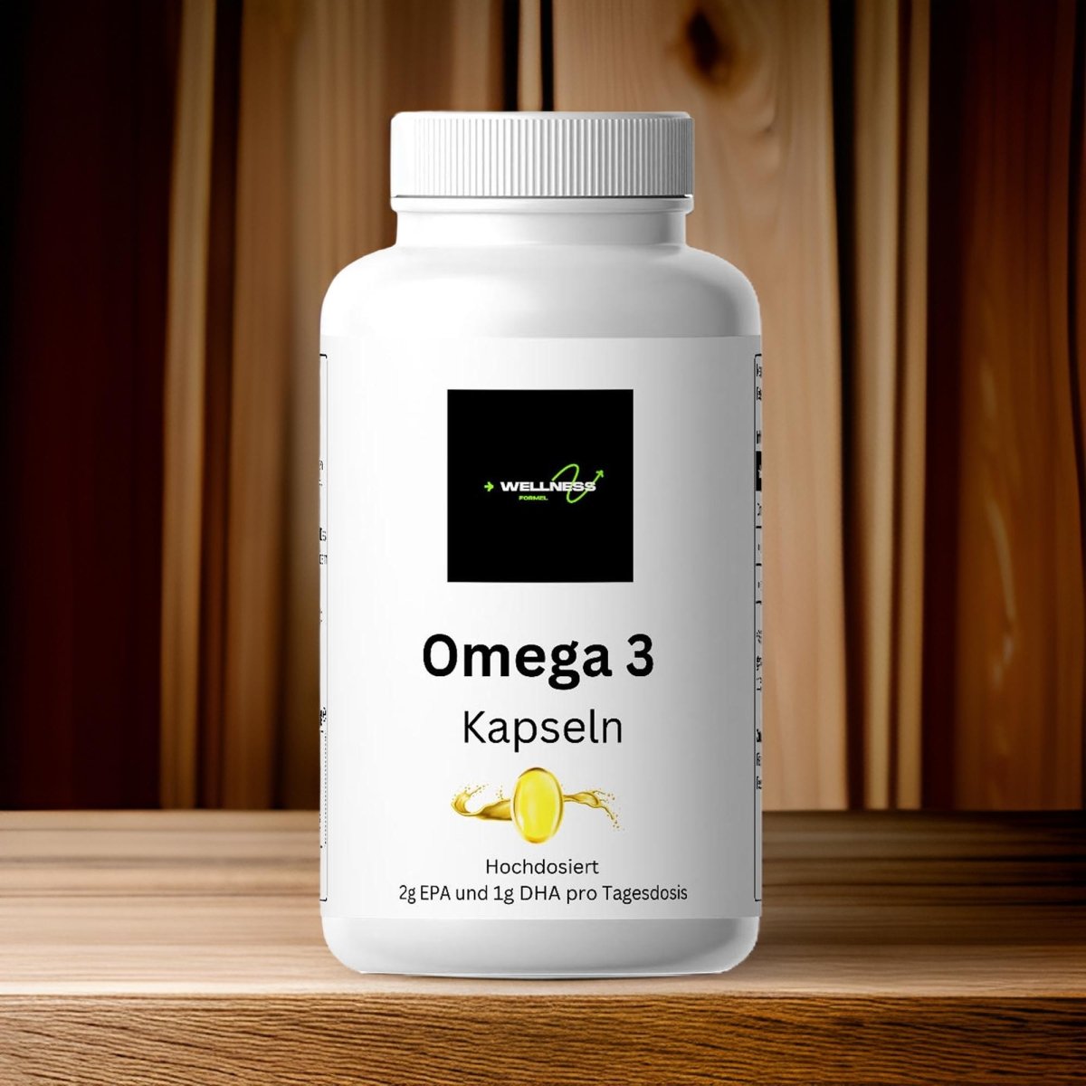 Omega 3 Kapseln - wellness formel