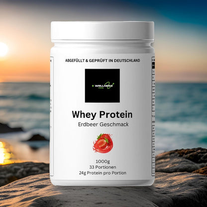 Premium Whey - Geschmack: Erdbeere - wellness formel