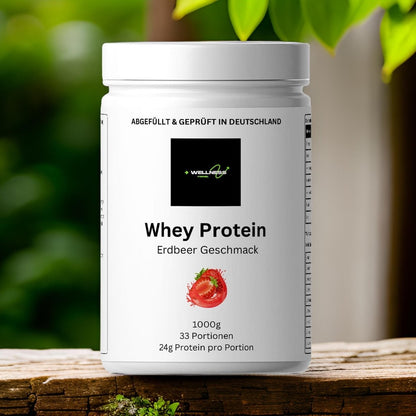 Premium Whey - Geschmack: Erdbeere - wellness formel