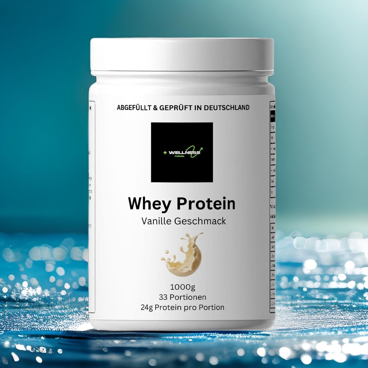 Premium Whey - Geschmack: Vanille - wellness formel
