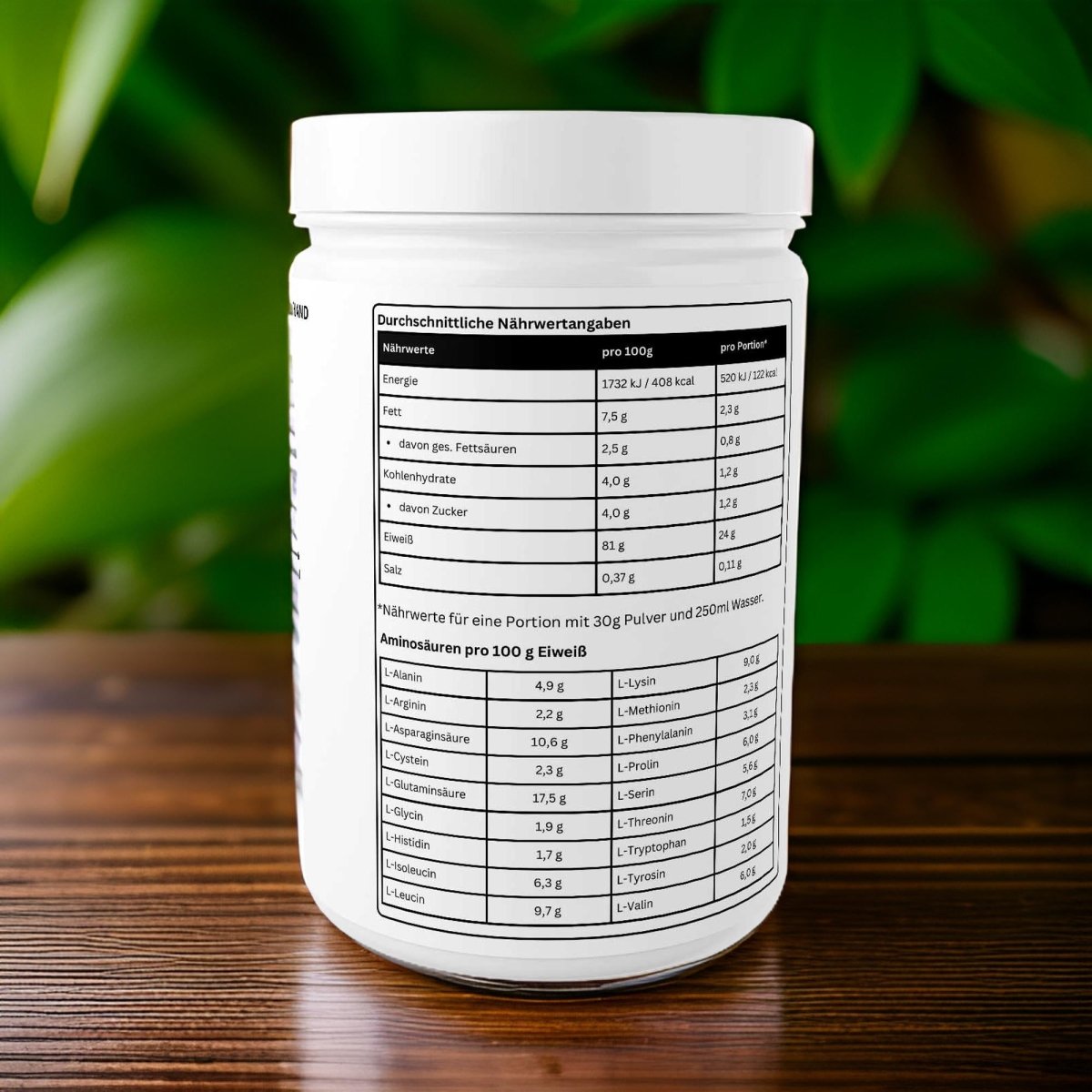 Premium Whey - Geschmack: Vanille - wellness formel