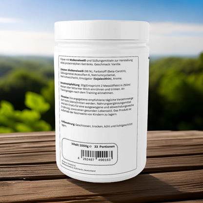 Premium Whey - Geschmack: Vanille - wellness formel