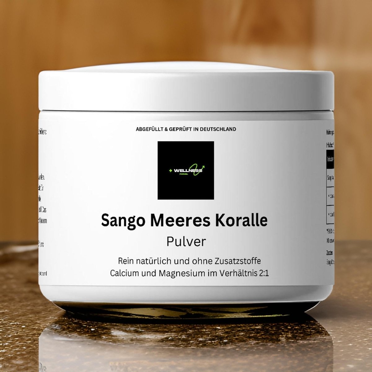 Sango Meeres Koralle Pulver - 250g - wellness formel