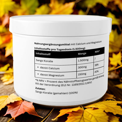 Sango Meeres Koralle Pulver - 250g - wellness formel