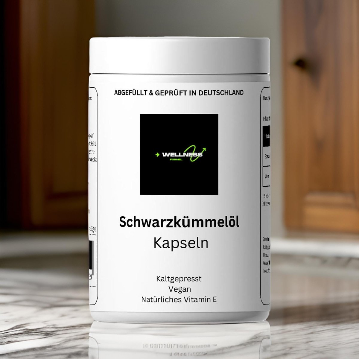 Schwarzkümmelöl Kapseln - wellness formel