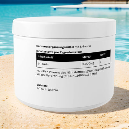 Taurin Pulver - 250g - wellness formel