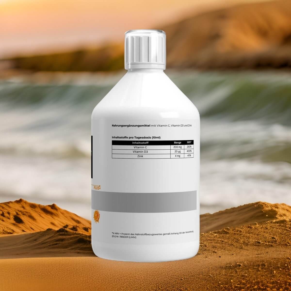 Löwenmähne Gummies von Wellness Formel – Nahrungsergänzung mit Blueberry-Geschmack, vegan, zuckerfrei und mit Vitamin B6. 60 Gummies in einer transparenten Dose mit weißem Deckel und Etikett