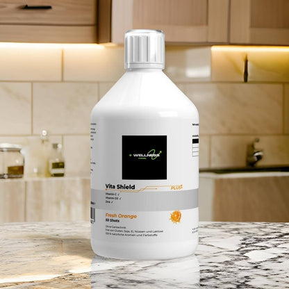 Löwenmähne Gummies von Wellness Formel – Nahrungsergänzung mit Blueberry-Geschmack, vegan, zuckerfrei und mit Vitamin B6. 60 Gummies in einer transparenten Dose mit weißem Deckel und Etikett