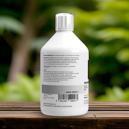 Löwenmähne Gummies von Wellness Formel – Nahrungsergänzung mit Blueberry-Geschmack, vegan, zuckerfrei und mit Vitamin B6. 60 Gummies in einer transparenten Dose mit weißem Deckel und Etikett